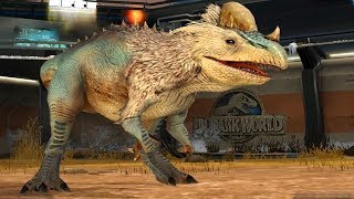 Jurassic World Game Mobile #129: Khủng long tiến hoá mới Cerazinosaurus  siêu khủng