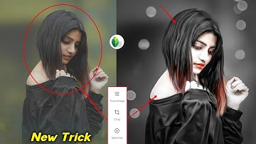Snapseed Oil Pant Smooth Face Photo Editing | Snapseed Bokeh Effect Background Blur Editing