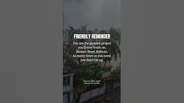 Reset, Refocus, Restart You Are Your Greatest Project #dailymotivation #womenempowerment #empowerher