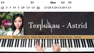 Astrid - Terpukau  | Piano Cover