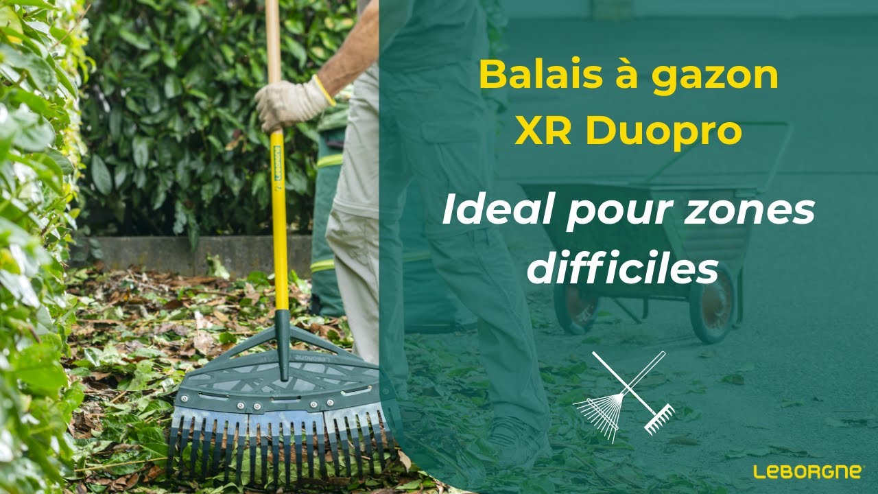 Balais à gazon XR Duopro - Leborgne