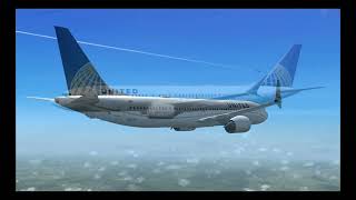 UA2429 737-9 MAX UNITED AIRLINES CHICAGO - ORLANDO