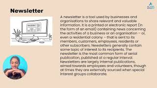 PLUS TWO | Understanding Newsletters and Newspaper Reports in Effective Communication | Alans #nios