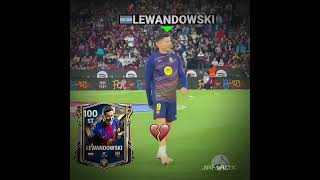 Robert lewandowski x Robot skills 🤣😂 #football #fcmobileid #shorts #funny #viralshort #fc24 #trend