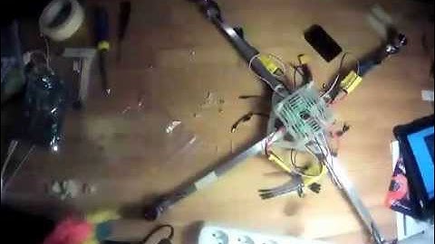 Assembling the arducopter part 3: the frame