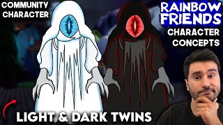 What Needs To Be In Rainbow Friends 3 | Light & Dark Twins | Roblox | Community Character Concept