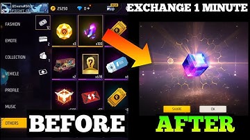 How To Exchange Magic Cube Fragments In Free Fire |100 cube fragment kaise exchange kare|ff max|2022