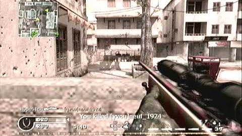 COD4 Gameplay with annoying kid 2