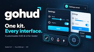 GOHUD - Godot GUI HUD Tutorial