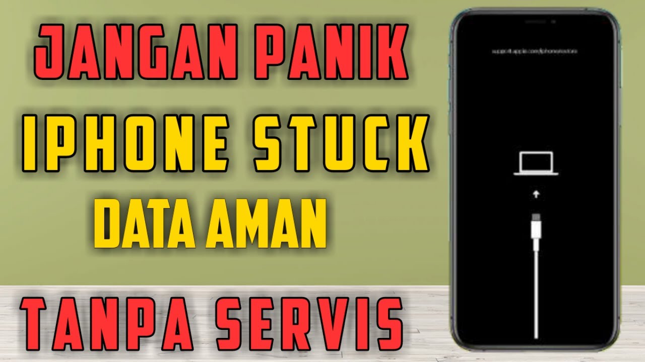 CARA PERBAIKI IPHONE STUCK LOGO TANPA HAPUS DATA