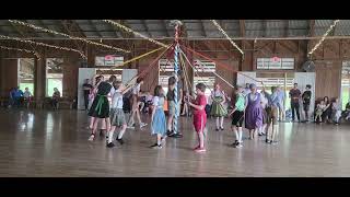 Wrapping the Maypole, Kinder Tanzer of New Braunfels @Anhault Dancehall 5/18/25
