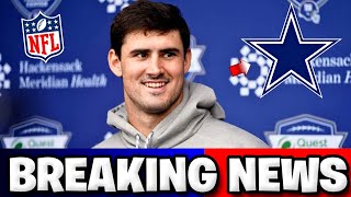 URGENT NEWS! DANIEL JONES IN DALLAS! BIG REINFORCEMENT ARRIVING TO THE TEAM! DALLAS COWBOYS NEWS!