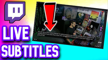 HOW TO ADD SUBTITLES TO TWITCH STREAMS (Closed Captions)