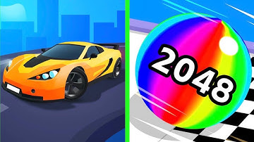 Race Master 3d Vs Ball Run 2048❇️❇️Walkthrough Android iOS Gameplay HTE3S