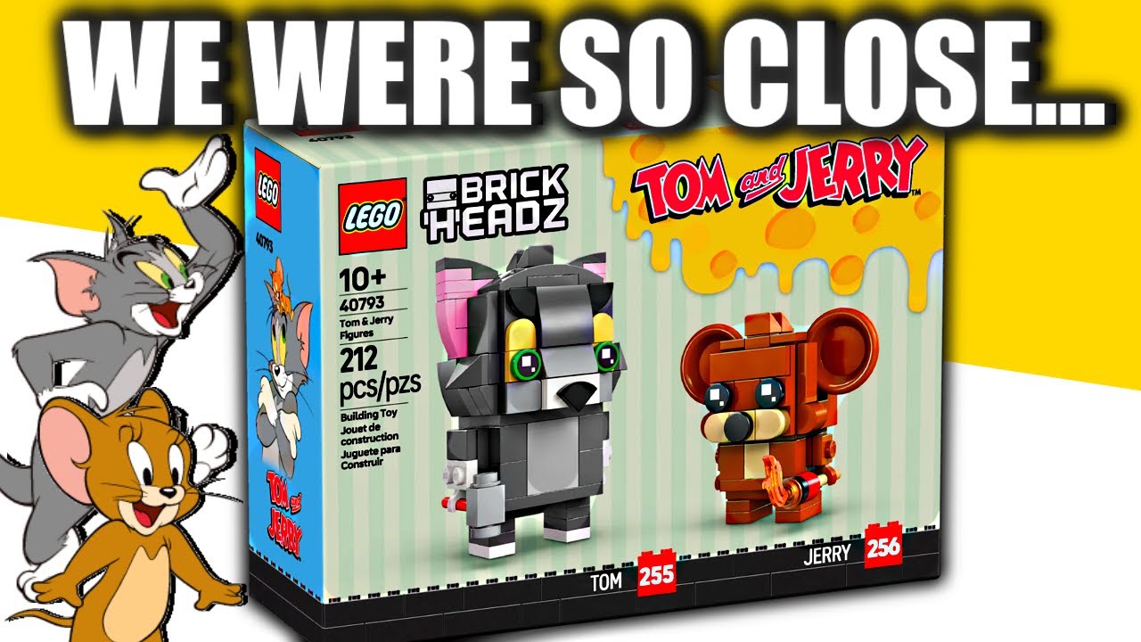 Buy LEGO 40793 Tom & Jerry Figures (BrickHeadz) - BOMBUYMAN