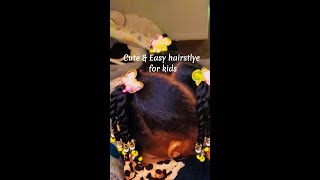 Easy & Cute Hairstyle for kids