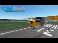 Tarbes-Lourdes ✈ Pau(Pyrénées) - Cessna 172 I RTX 4090