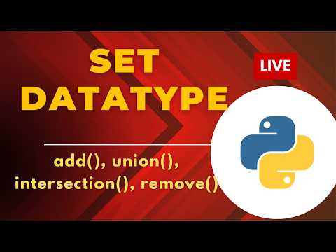 What are Sets in Python? | Sets in Python | Set datatype in Python | Explained Set Python