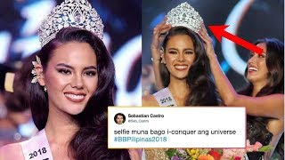 Catriona Gray, kinoronahan bilang Miss Universe-Philippines