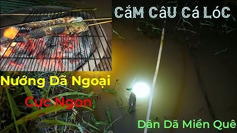 Cắm Câu Cá Lóc Dính Thấy Mê và Ẩm Thực Cá Lóc Nướng Dã Ngoại Đậm Chất Miền Quê!!!