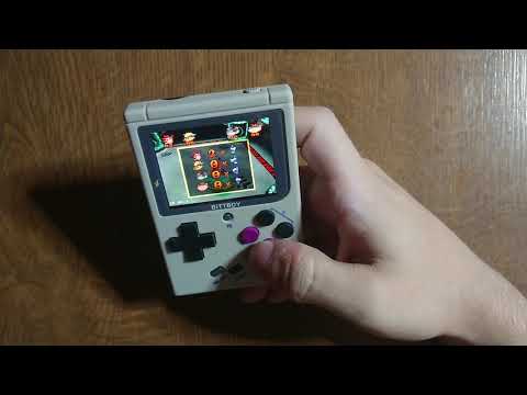 BittBoy running PS1 (PSX) Crash Bash - Test @theidiotgamer4306