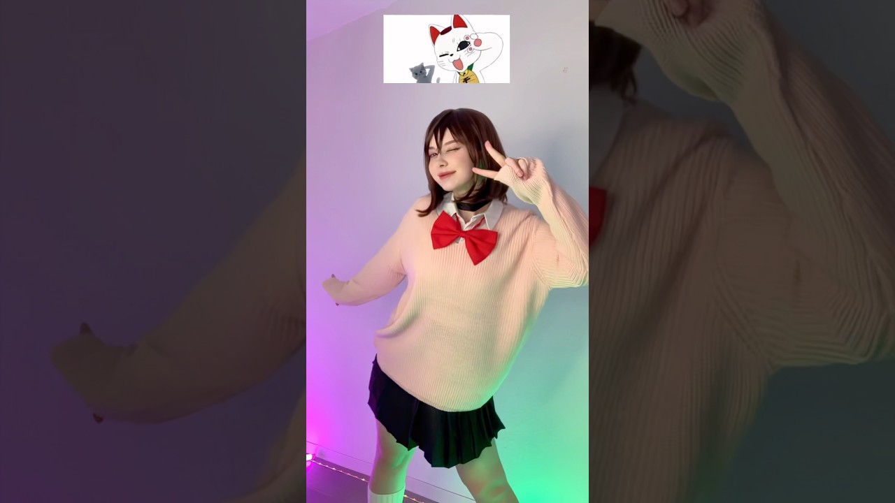 DANDANDAN👽 #cosplay #momoayase #momo #dandandan #dance #anime #tiktok #shorts