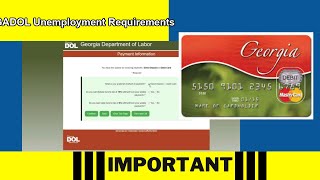 Gadol Georgia Unemployment How To Meet Work Search Requirements Employ Georgia Rules