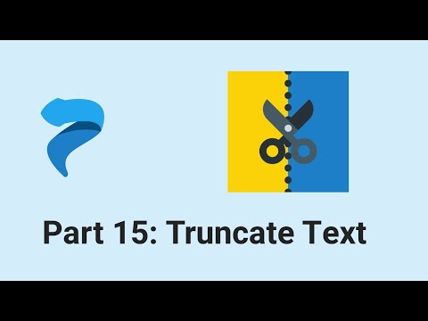Plenti Bigspring: Part 15 (Truncate Text and Remove HTML from String)