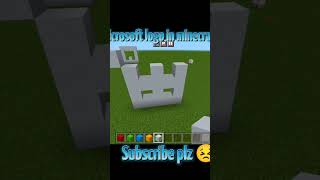 How to make @Microsoft logo in minecraft || #shortvideo #minecraft