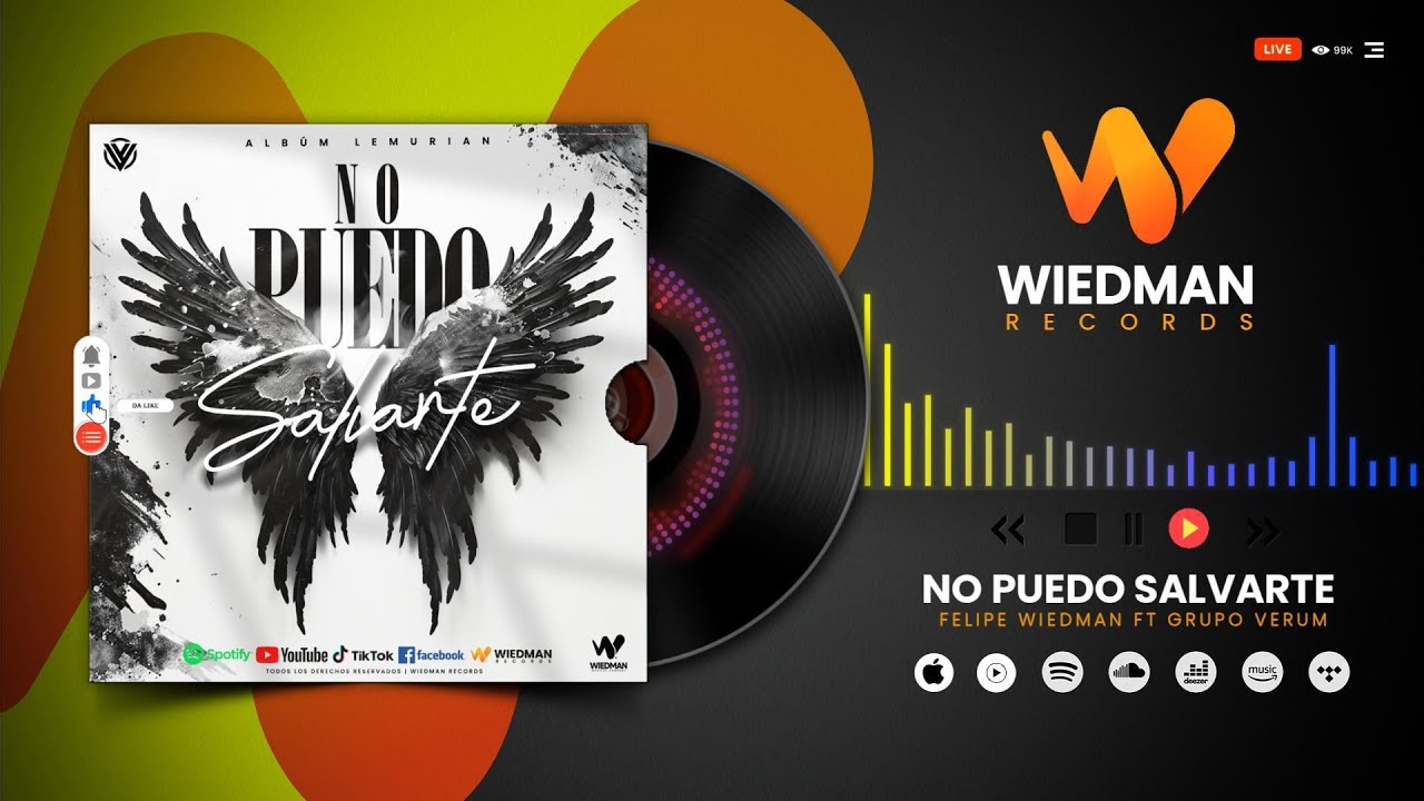NO PUEDO SALVARTE - Felipe Wiedman ft Grupo Verum | Wiedman Records