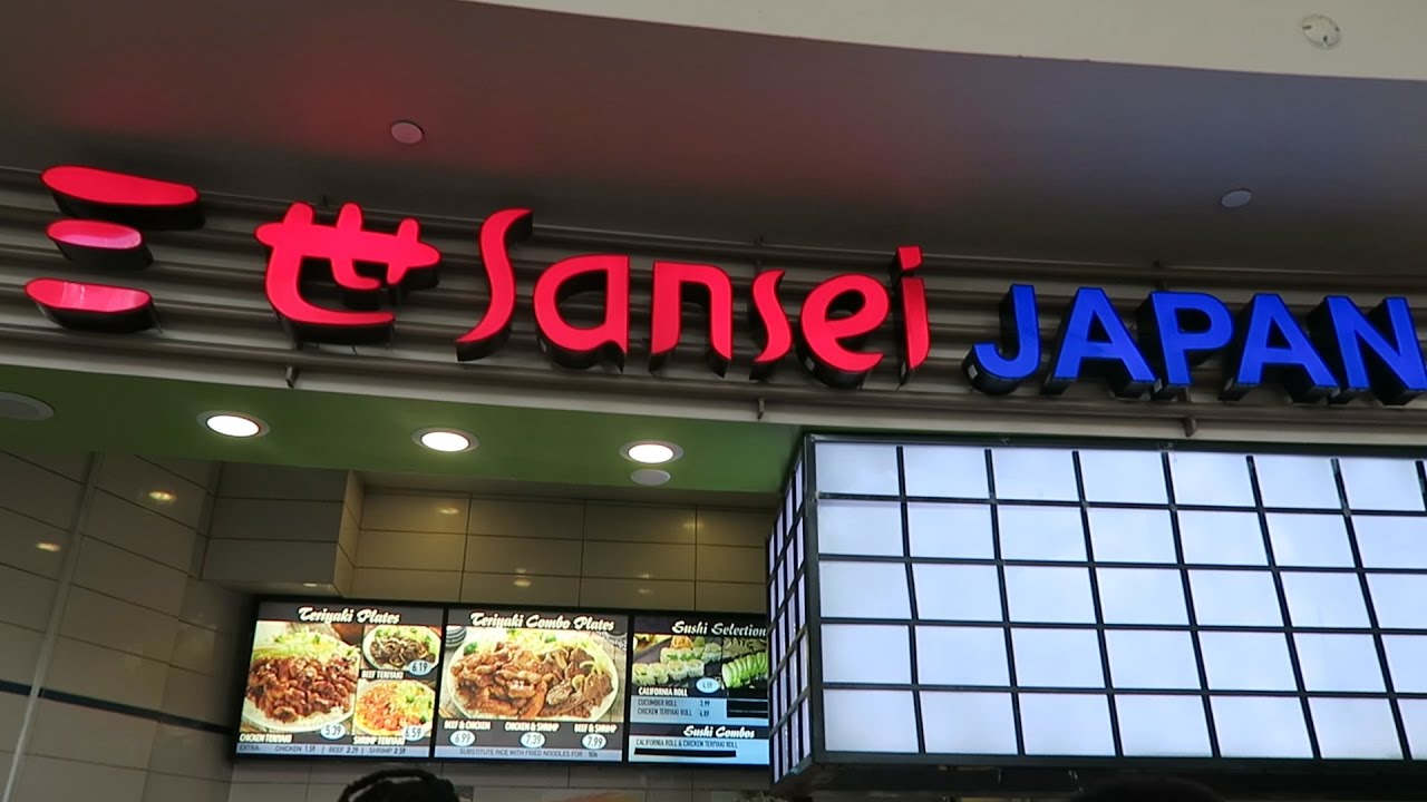 Japanese Food for Lunch Food Court at The Boulevard Las Vegas 