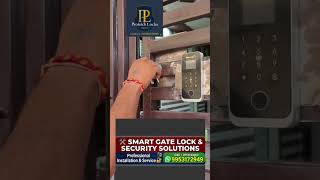 Ab Chabi Ka Jhanjhat Khatam! ❌ Best Smart Lock For Iron Gate