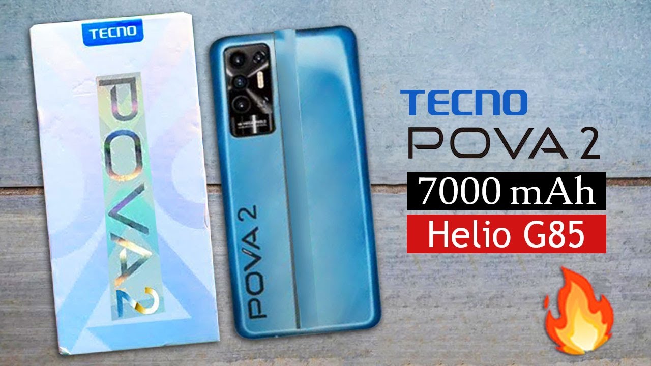 Tecno Pova 2 For Bangladesh | 7000 mAh Battery