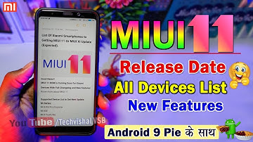 MIUI 11 Global Stable Update Supported Devices List | Release Date in India | MIUI 11 Top Features