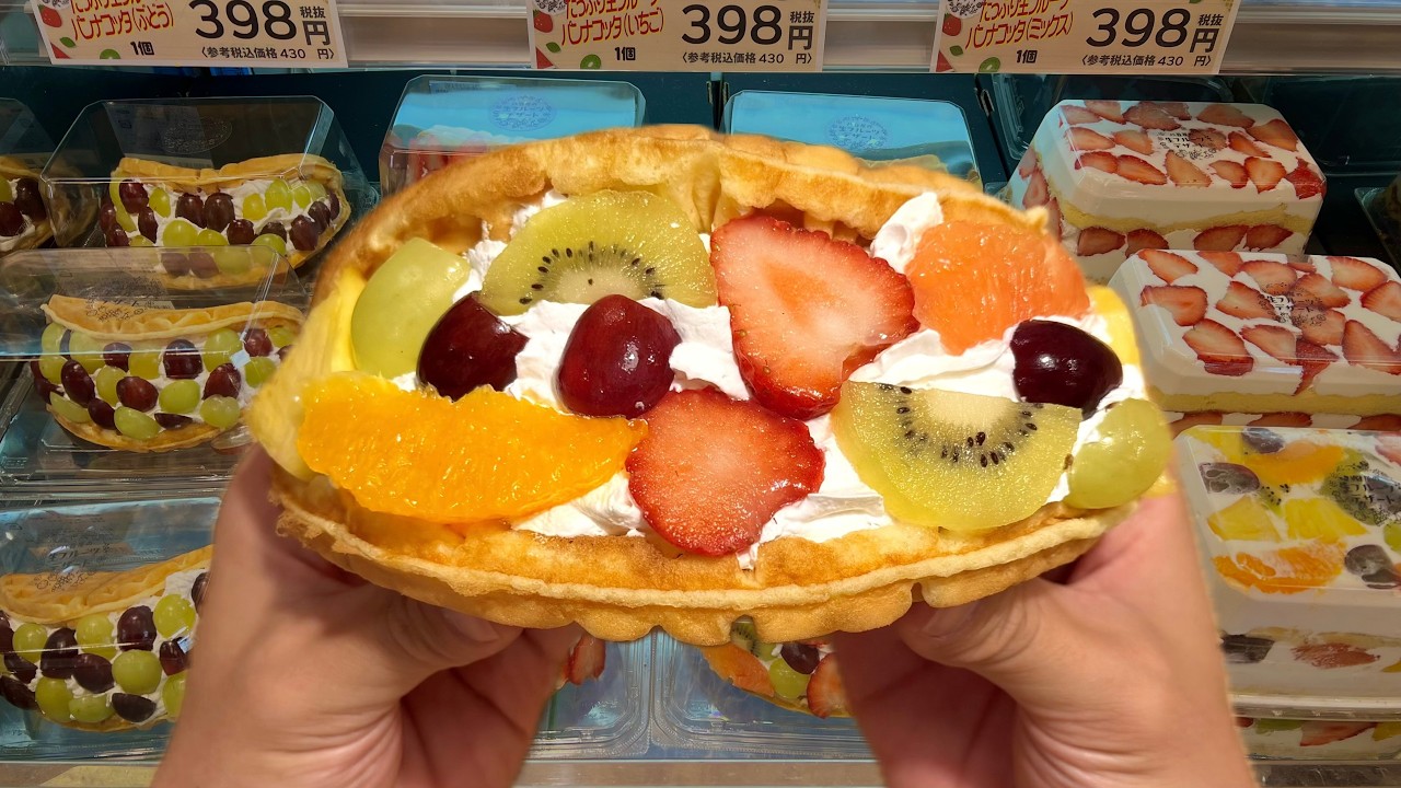 Еда из супермаркета в Японии