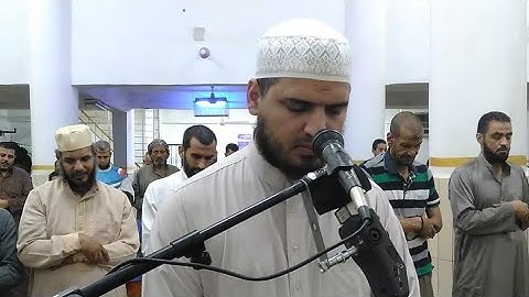 تقليد القارئ سعيد القاضي للشيخ سعود الشريم كأنه هو