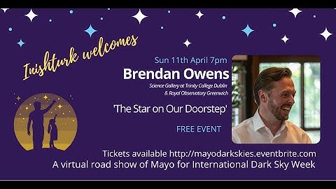 International Dark Sky Week | Brendan Owens | Inishturk 11th April 2021