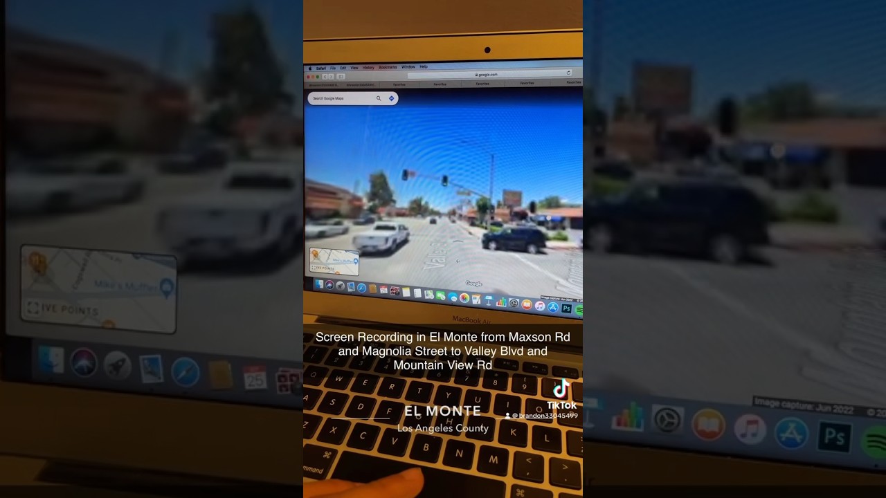 Screen Recording in El Monte from Maxson Rd and Magnolia Street to Valley Blvd and Mountain View Rd