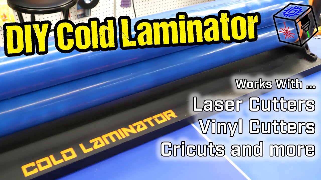 DIY Cold Laminator for Cricut, Vinyl Cutters, Laser Cutters and