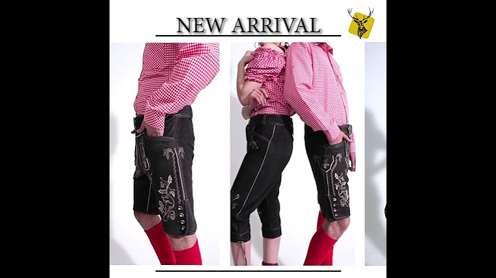 New Arrival: Stylish Lederhosen for Men & Women | eLederhosen