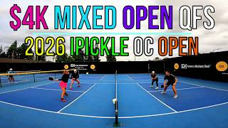 $4K Mixed Open QF Emery (6.0)/Chew (5.2) vs Estareja (5.4)/Ojeda (5.1) iPickle OC