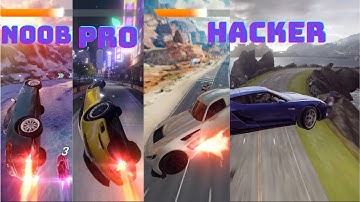 Asphalt 9 Noob vs Pro vs Hacker