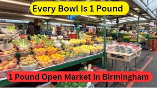 Bull Ring Open Market Tour || Bull Ring OutDoor Market || Birmingham City Centre