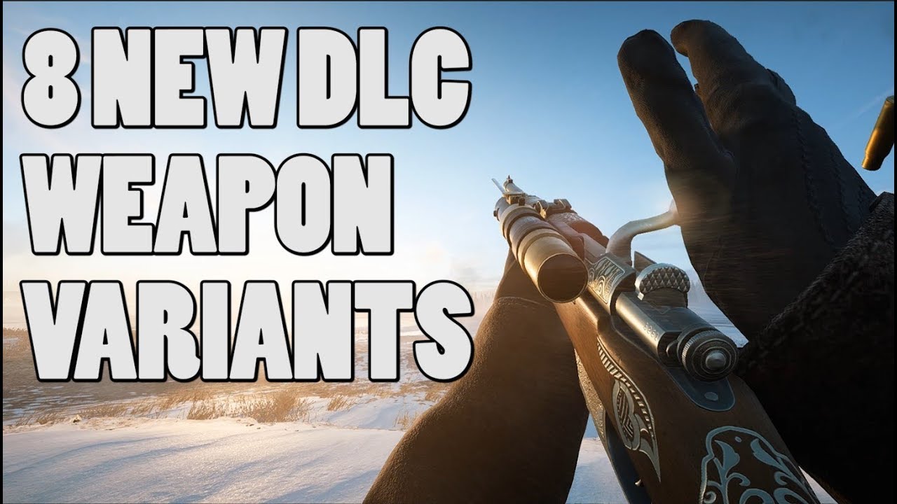 8 new DLC weapon variants! - Battlefield 1 (Gameplay) Silenced sniper!