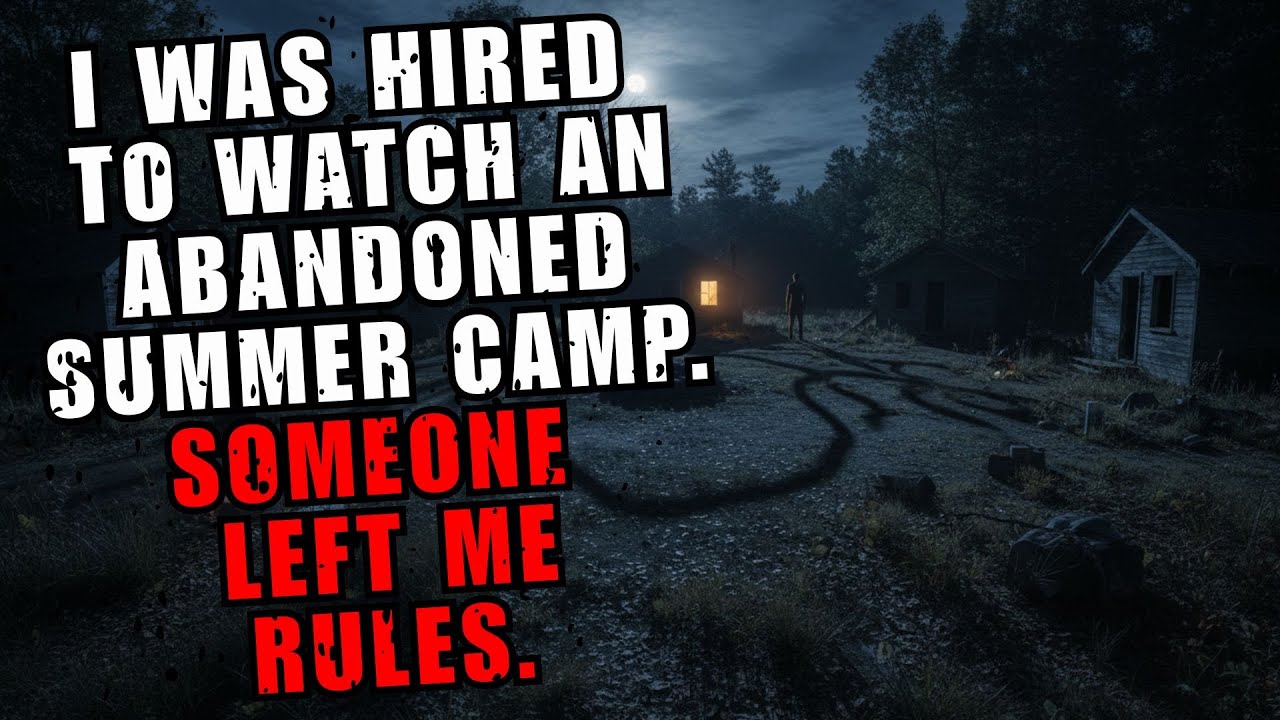 I Was Hired to Watch an Abandoned Summer Camp Someone Left Me Rules