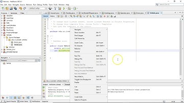 Declare variables and create methods in a Java program