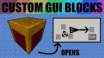 Custom GUI Blocks With Multiple Items | Mcreator | #12
