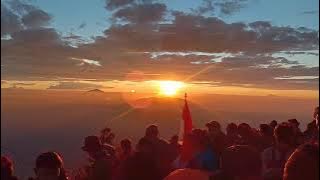 Story Wa Cinematic Sunrise di Gunung 30 Detik || Cinematic Video