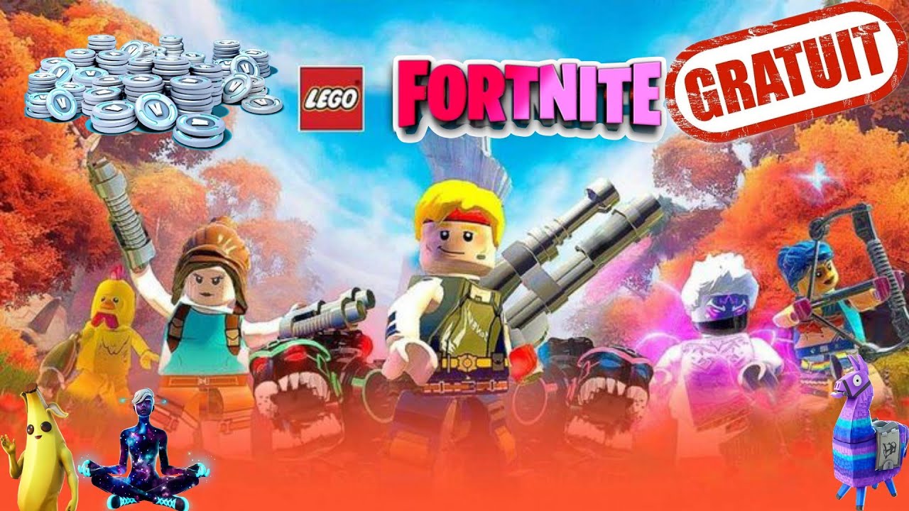 (TUTO) avoir le skin gratuit forntite Lego - YouTube