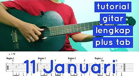 Tutorial Gitar GIGI - 11 JANUARI Lengkap Plus Tab